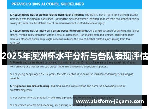 2025年澳洲杯水平分析与各队表现评估